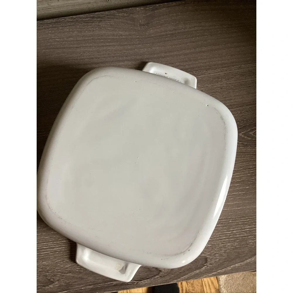 70s Spice of Life Corning Ware A-1-B Casserole Dish Pyrex Lid La Marjolaine 1Qt
